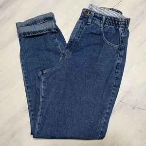 Vintage Lee Union Made 80’s/90’s Mom Jean High Rise Cinch Side Waist Sz 8